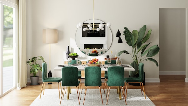 Bàn ăn gỗ sồi 6 ghế Mộc Lâm