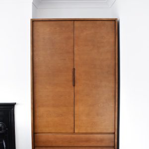 Tủ quần áo gỗ sồi 4 cánh Bắc Âu